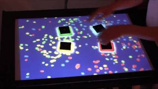 FireTouch: Multi Touch Table | Object detection