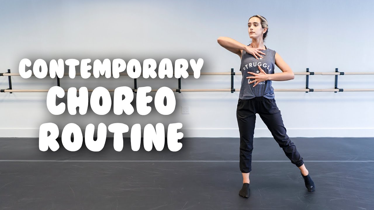 Total Beginner Contemporary Dance Routine - YouTube