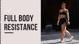 LIVE: 60 MIN FULL BODY RESISTANCE