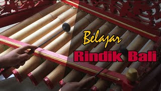 Tabuh Rindik Bali - Belajar