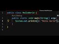 Your First Java Program – Hello World (Step by Step)