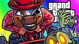 GTA5 Funny Moments - Showing Delirious Go-karts and... Zombies?