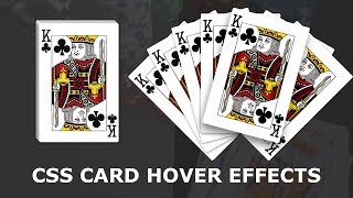 Card Hover Effects Using Html And CSS - CSS Image Hover Effect Tutorial