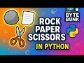 Rock Paper Scissor Game in Python |Python Mini Project for Beginners | Full Python Code Tutorial