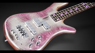 Warwick Custom Shop Masterbuilt - Streamer Stage I - Bleached French Violet Faded Chrome #16-3326