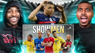 FOOTBALL MOST SKILLFUL SHOWMEN…(REACTION)⚽️🔥 WHERE IS MESSI?😮