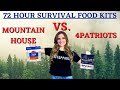 WATCH THIS, BEFORE YOU BUY: Mountain House meals VS. 4Patriots meals