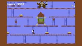 Crazy Kong - C64 - Gameplay vid