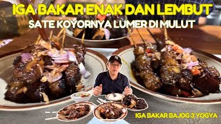 IGA BAKAR ENAK DAN LEMBUT SATE KOYORNYA LUMER DI MULUT//IGA BAJOG 3//NASUTO STREET FOOD