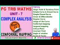 PG TRB MATHS | UNIT 7 | COMPLEX ANALYSIS | PART 13 | CONFORMAL MAPPING | BASIC DEFINITIONS |CONCEPTS