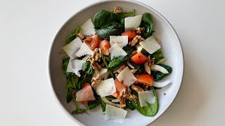 [ENG] 시금치 더이상 데치지 마세요! 5분 컷 시금치 샐러드 Spinach Salad