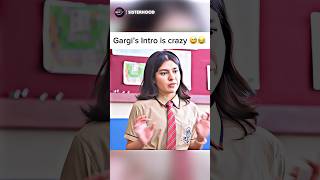 Gargi’s intro is crazy 😅 #shorts #sisterhood #minitv #funny #trendingmemes #viralshorts