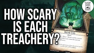 3 And A Half Hours Of Ranking (Almost) Every Treachery (Arkham Horror: The Card Game Tier List)