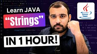 Java Strings Full Course 🔥 Master Every String Concept in 1 Hour
