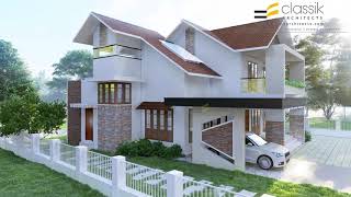 CLASSIK ARCHITECTS - WALKTHROUGH - CLIENT: Mr ABIN THOMAS AT CHANGANASSERY