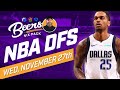 The BEST Thanksgiving Eve NBA DFS Plays on DraftKings and FanDuel!