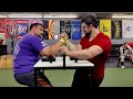 Legendary Liberty Practice with pro arm wrestler Louis Horvath - Arizona Arm Wrestling