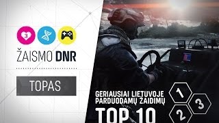 Žaismo DNR - SPALIO mėnesį perkamiausių Lietuvoje žaidimų TOP 10