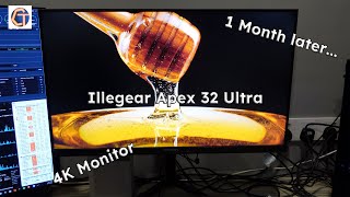 1 Month Later | Illegear Apex 32 Ultra 4K Monitor: Is It Worth It?