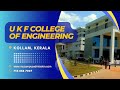 U K F College of Engineering & Technology - Kollam | Engineering Colleges in Kerala