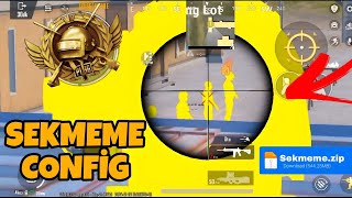 PUBG MOBİLE 3.6 | SEKMEME CONFİG | HER MERMİ İP GİBİ GİDECEK!