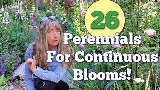 Best Long Blooming Perennials for the Cottage Garden!