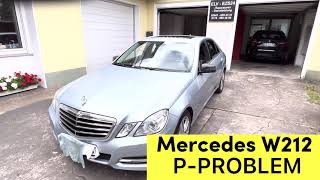 Mercedes W212 - Getriebe schaltet von alleine auf Park Position - P-Problem , Zündschloss Reparatur