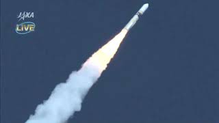 Launch of JAXA H-IIA F40 carrying the GOSAT-2 \u0026 KhalifaSat sats from Tanegashima Oct. 29, 2018