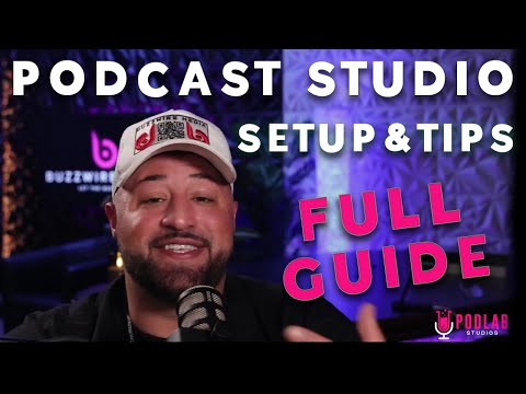 Secrets to Building a Professional SICK Podcast Studio in 2024