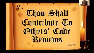 10 Commandments of Navigating Code Reviews - Angie Jones