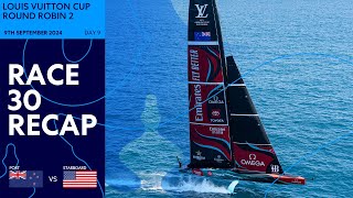 Louis Vuitton Cup Round Robin Race 30 Recap