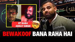 MR SIR ON IIT BABA 🤯  | IIT BABA ABHAY SINGH #abhaysingh #mrsir #iitbaba