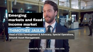 Emerging and fixed income markets - Timothée Jaulin, Head of ESG Development \u0026 Advocacy, Amundi