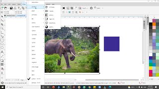 Coreldraw basic tutorial tamil | Menu bar | Effects |