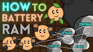How To Battery Ram Correctly | Tutorial + Builds | Florr.io