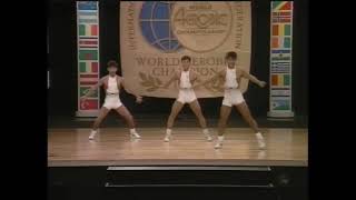 Kenichiro Nomura, Tsutomu Itokawa, Kiminari Hattori (Japan) | 1992 World Aerobic Championship