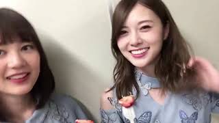 乃木坂46 テンション高めな生ちゃんとまいやんʕ•̫͡•ʕ•̫͡•ʔ 生田絵梨花 白石麻衣