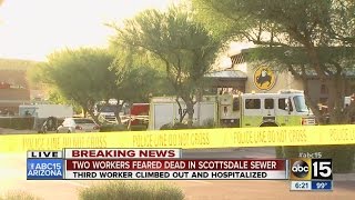 Two workers die in Scottsdale sewer