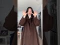 겨울내내 입기 좋은 메리노울100% 코트 입어볼게요☃️ 데일리룩 겨울코디 코트추천 출근룩 직장인데일리룩 니트코디 니트추천