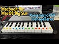 [eng] Cara Connect Korg microKEY ke MacBook (macOS Big Sur & GarageBand)