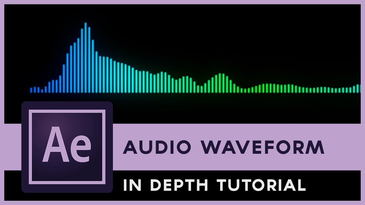 After Effects Audio Waveform Template At Clara Stamps Blog