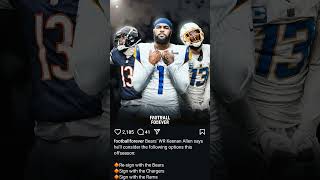 WR - Keenan Allen 3 Options