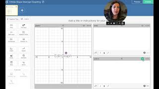 Desmos CL Lesson 21 Infinite Slope Intercept Graphing