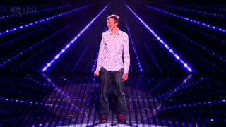 BGT S06 - Semi Final - Gatis Kandis - Latvian Comedian.avi