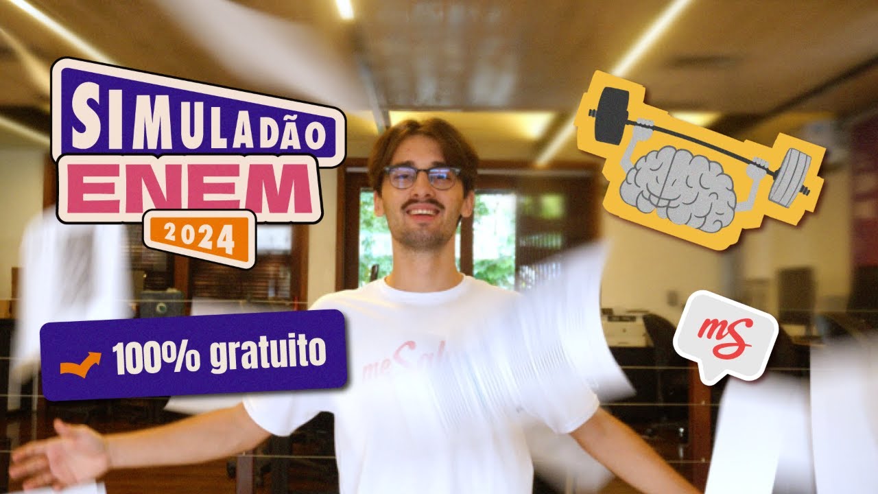 Viva A Experiência Do ENEM Antes Do Grande Dia!🏅 | 1º SIMULADO ENEM ...