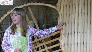 YURT FRAME MAKING IN KYRGYZSTAN