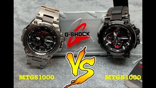 G-shock MTGS1000 VS MTGB1000 Bluetooth comparison and Review!