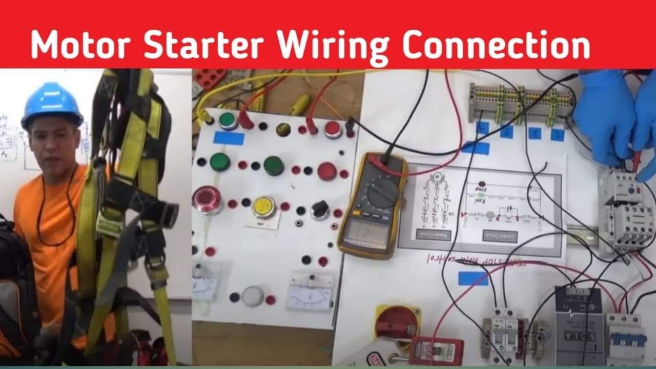 Electric Motor Starter Switch Wiring