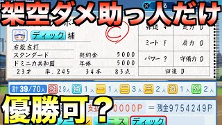 ペナント架空C級ダメ助っ人だけを獲得して作ったチームで優勝できるか？【eBASEBALLパワフルプロ野球2021】