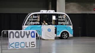 Keolis Navya Autonomous Shared Ride Vehicle Demonstration @ APTA EXPO 2017